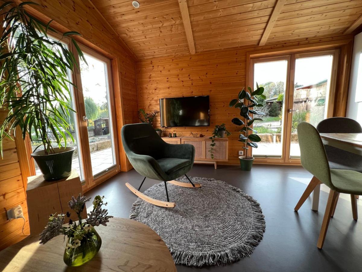 Chalet "Waldhauszeit" Am See Mucke Luaran gambar