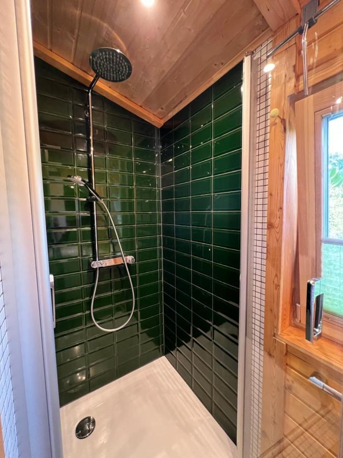 Chalet "Waldhauszeit" Am See Mucke Luaran gambar