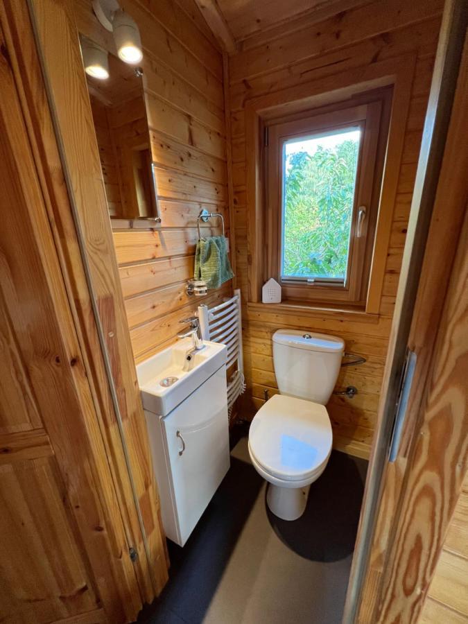 Chalet "Waldhauszeit" Am See Mucke Luaran gambar
